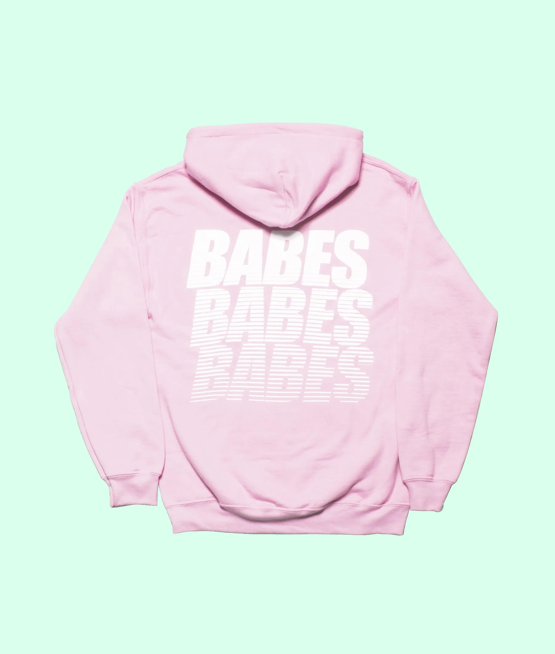 BABES PINK HOODIE