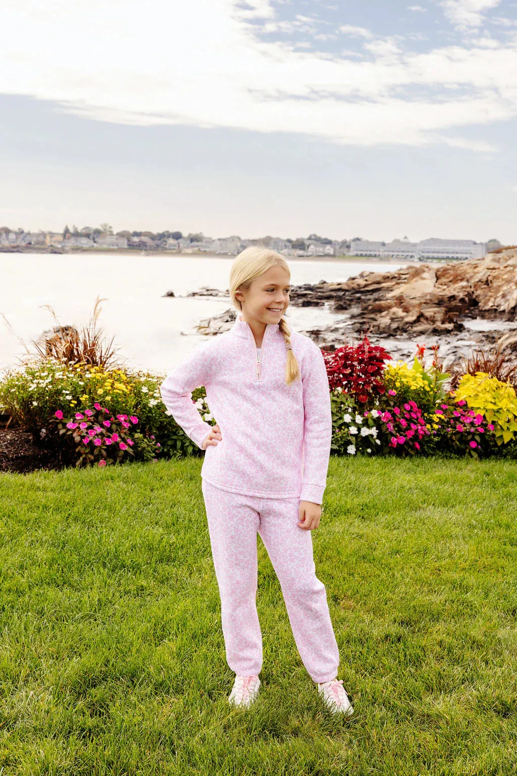 Canter Collar Half-Zip - Greenville Garden