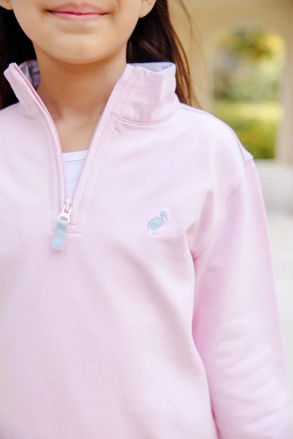 Canter Collar Half-Zip - Palm Beach Pink