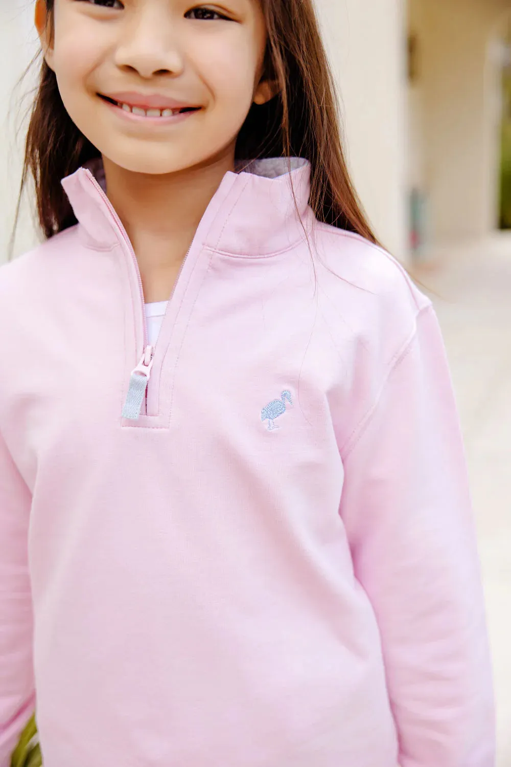 Canter Collar Half-Zip - Palm Beach Pink