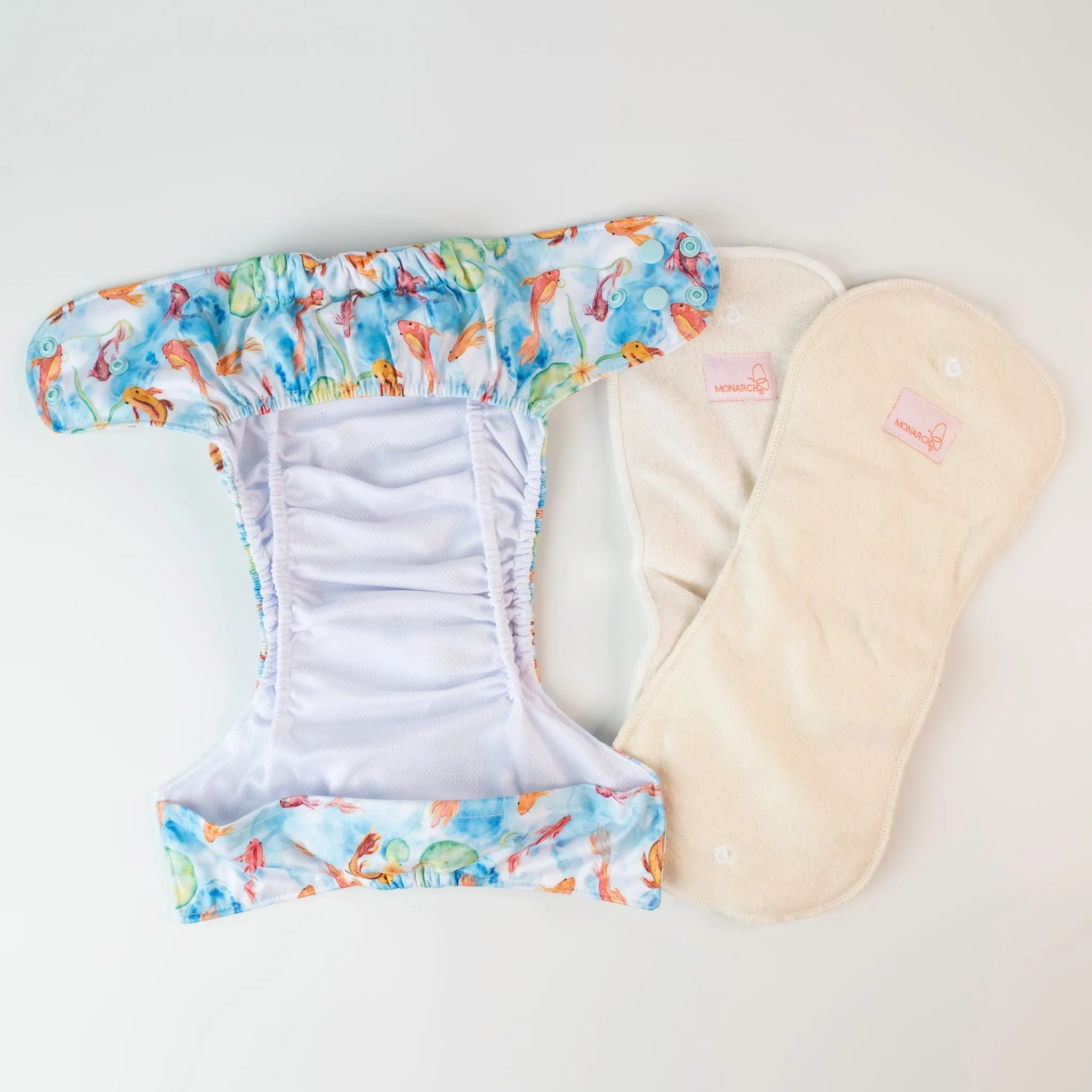 Classic Reusable Cloth Nappy V2.0 | Feeling Koi