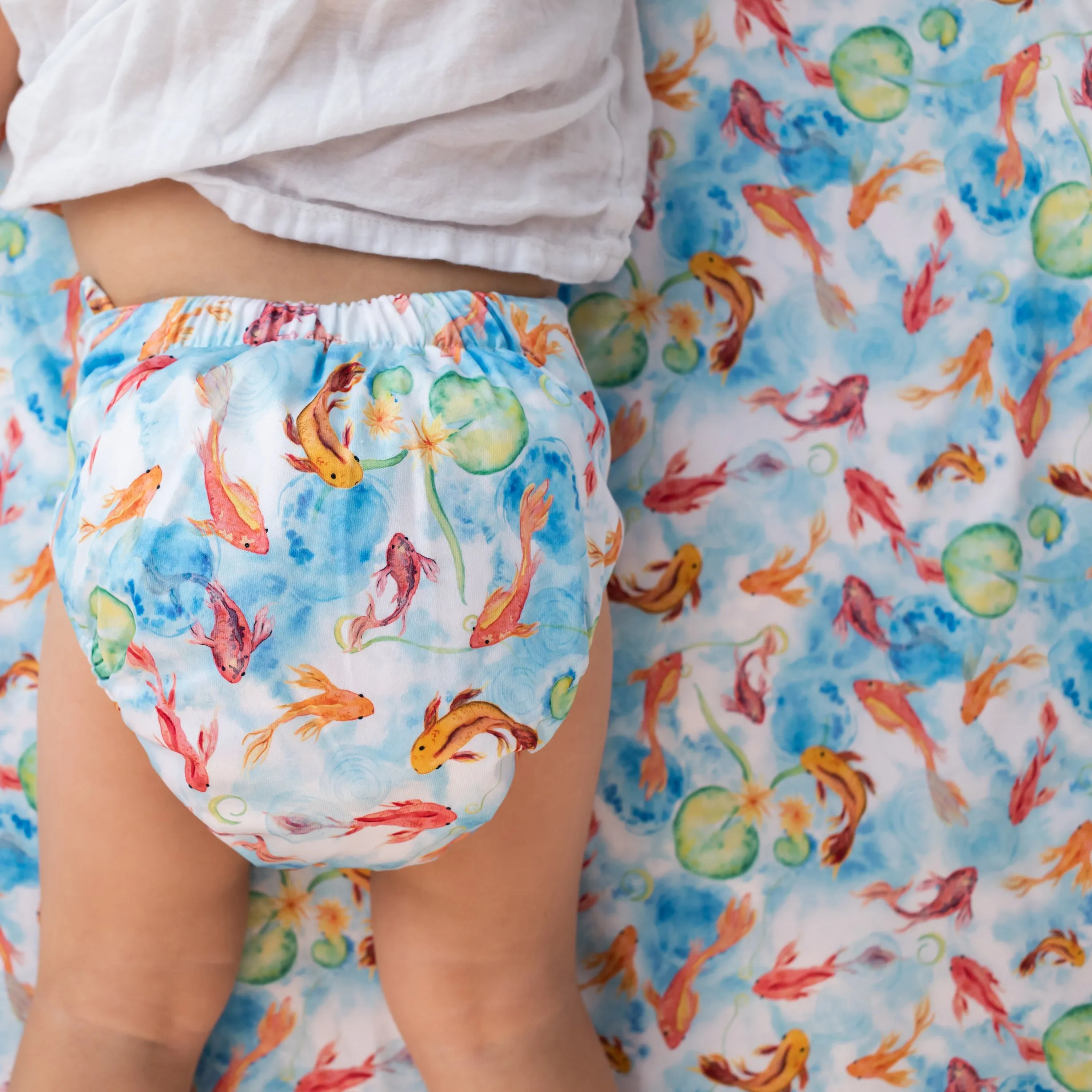 Classic Reusable Cloth Nappy V2.0 | Feeling Koi