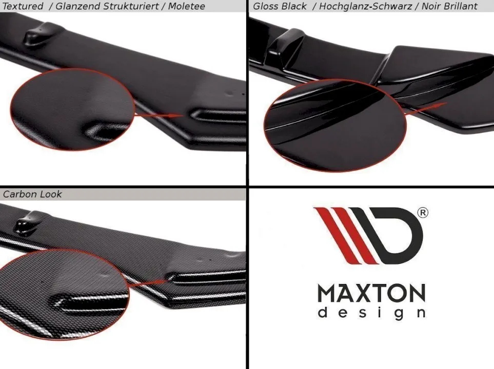 Maxton Design - SIDE SKIRTS DIFFUSERS FORD MUSTANG MK6 FACELIFT (2017-)