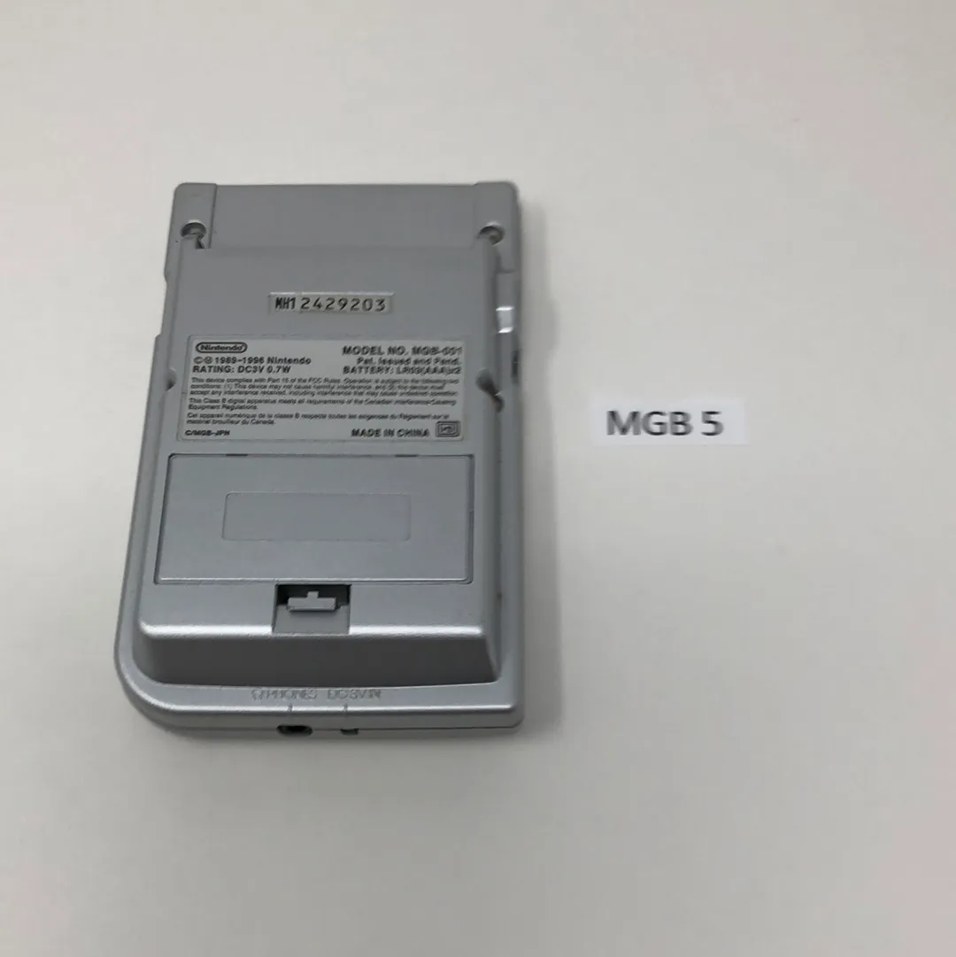 MGB 5 Game Boy Pocket MGB-001 Used