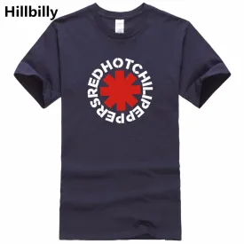 New Rock Brand Red Hot Chili Peppers T Shirts Cotton Mens T-Shirt Camisetas Hombre nk Punk Rap Alternative Casual Tees &amp; Tops