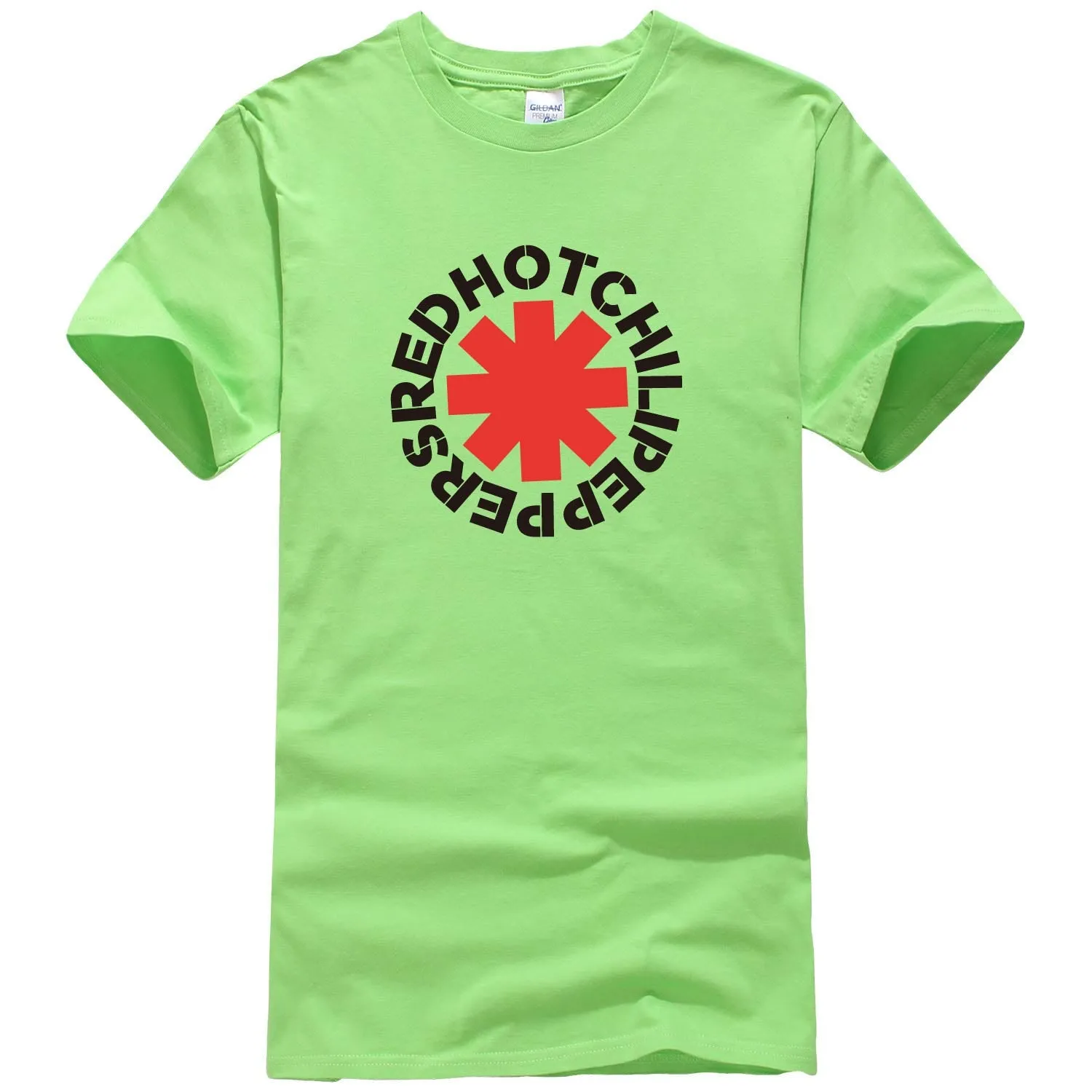New Rock Brand Red Hot Chili Peppers T Shirts Cotton Mens T-Shirt Camisetas Hombre nk Punk Rap Alternative Casual Tees &amp; Tops