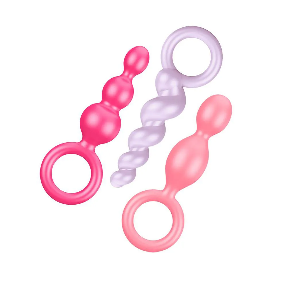 Satisfyer Booty Call Anal Plug Set Multicolour 3 Pieces
