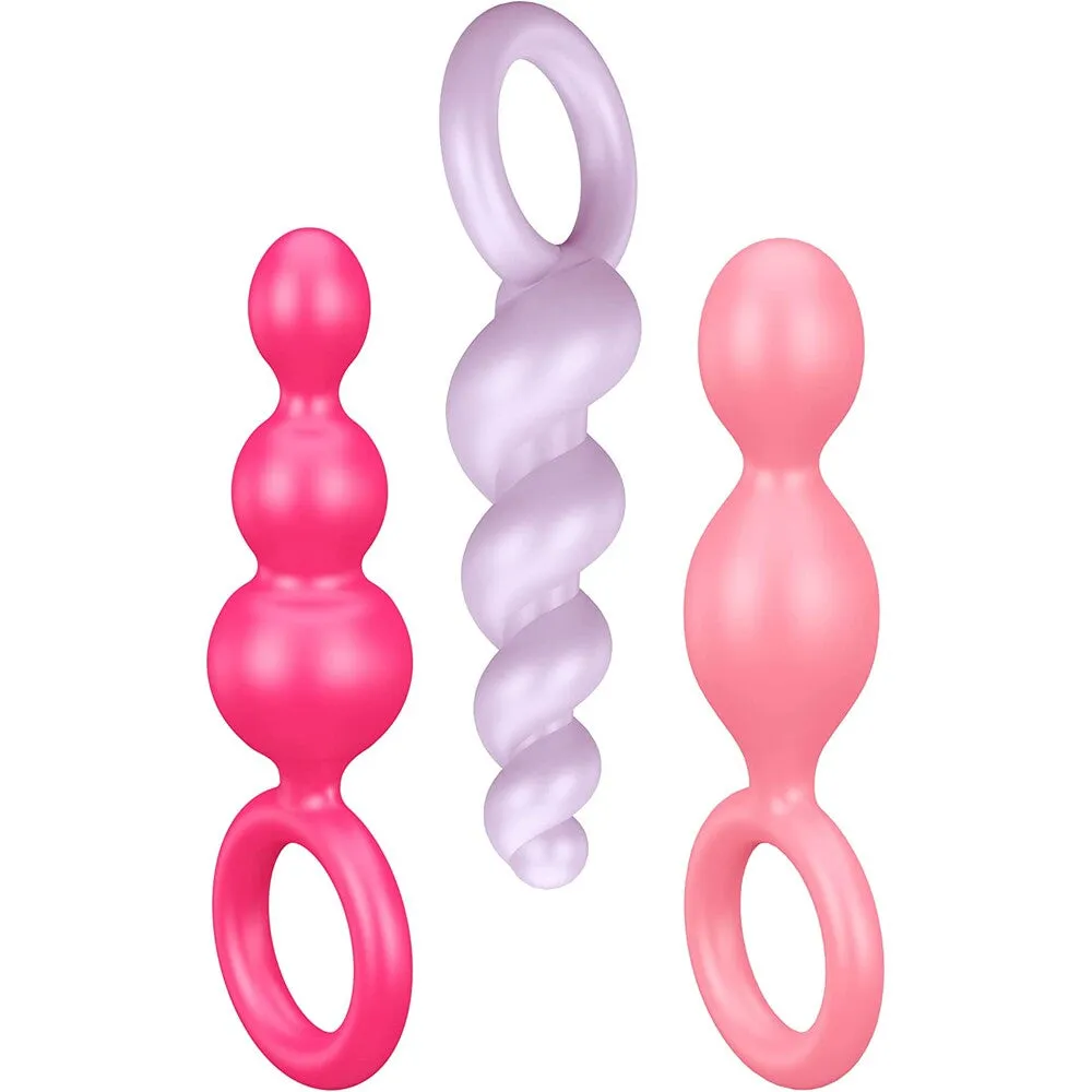 Satisfyer Booty Call Anal Plug Set Multicolour 3 Pieces
