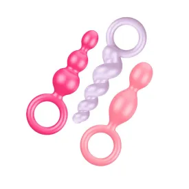 Satisfyer Booty Call Anal Plug Set Multicolour 3 Pieces