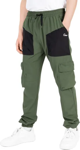 TLAENSON Boys Cargo Pants Joggers Kids Lightweight Quick Dry Hiking Pant Youth Running Athletic Jogging for Sports Outdoor